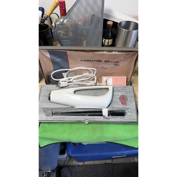 Hamilton Beach Other - Vintage Hamilton Beach Electric Knife w/ Case Tested Working